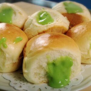 ขนมปังสังขยาใบเตย